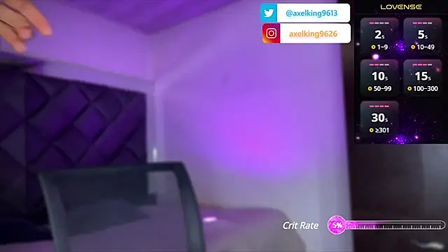 Snapshot of AxelKing1326 chatting on February 6, 2025, 9:38 pm AxelKing1326 online show from February 6, 2025, 9:38 pm