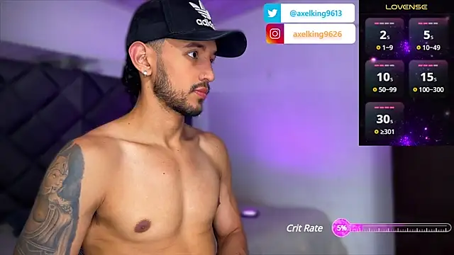 Snapshot of AxelKing1326 chatting on February 7, 2025, 9:58 pm AxelKing1326 online show from February 7, 2025, 9:58 pm