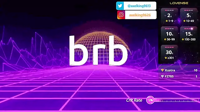 Snapshot of AxelKing1326 chatting on February 10, 2025, 1:46 am AxelKing1326 online show from February 10, 2025, 1:46 am