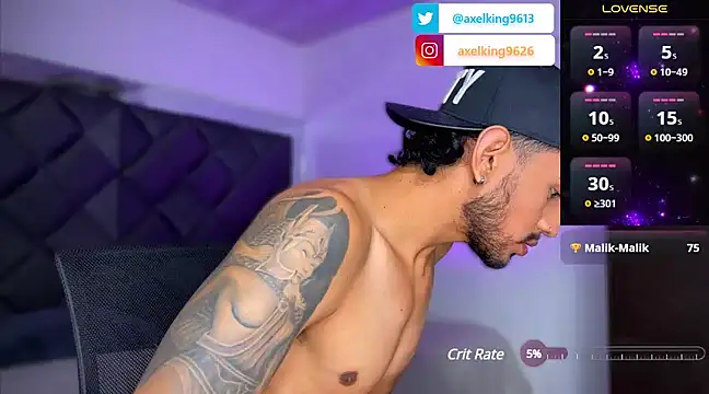 Snapshot of AxelKing1326 chatting on February 12, 2025, 12:58 am AxelKing1326 online show from February 12, 2025, 12:58 am