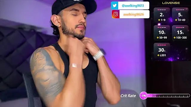 Snapshot of AxelKing1326 chatting on March 5, 2025, 9:59 pm AxelKing1326 online show from March 5, 2025, 9:59 pm