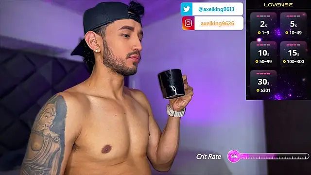 Snapshot of AxelKing1326 chatting on March 12, 2025, 10:07 pm AxelKing1326 online show from March 12, 2025, 10:07 pm