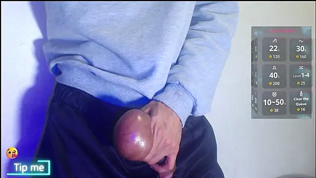 GrayHornyX online show from April 6, 2026, 11:27 pm