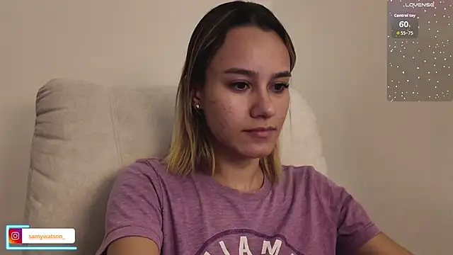 SamanthaWatson online show from February 23, 2026, 3:26 am