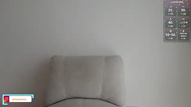 Snapshot of SamanthaWatson chatting on June 3, 2026, 2:33 pm SamanthaWatson online show from June 3, 2026, 2:33 pm