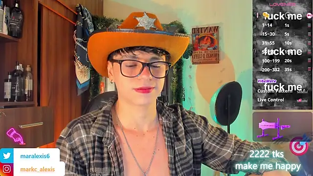 marckalexis online show from July 15, 2026, 8:58 pm