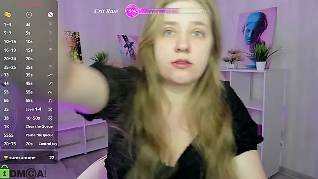 Megan Violer online show from July 8, 2026, 5:28 pm
