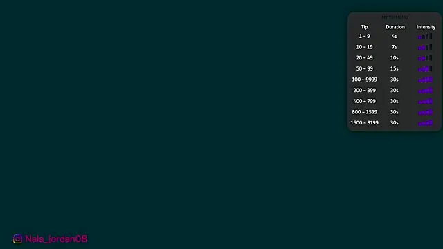 Nala j8 online show from March 20, 2026, 3:39 pm