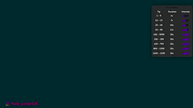 Nala j8 online show from March 26, 2026, 1:49 pm