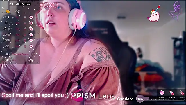 Thickchan online show from October 13, 2025, 3:17 am