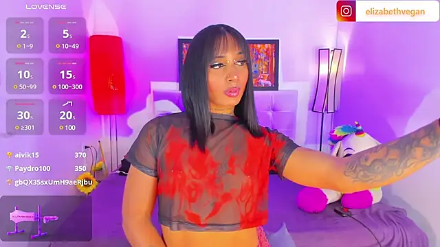 Elizabeth vegaa online show from March 5, 2025, 3:18 am