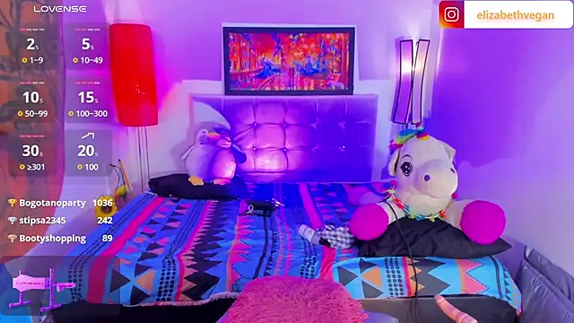 Elizabeth vegaa online show from March 8, 2025, 10:11 am