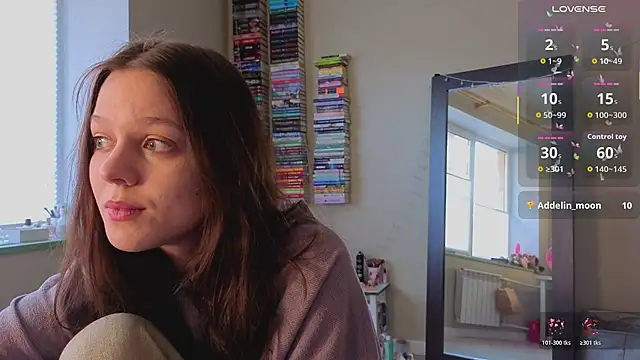 Addelin Moon online show from March 28, 2026, 5:51 am