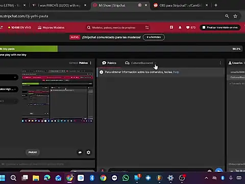 Snapshot of Dj-yefri-pauta chatting on April 11, 2026, 10:58 pm Dj-yefri-pauta online show from April 11, 2026, 10:58 pm