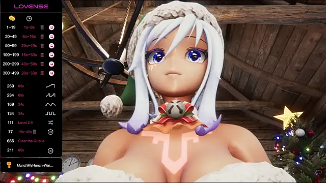 Snapshot of ElfieLove chatting on December 27, 2024, 6:10 pm ElfieLove online show from December 27, 2024, 6:10 pm