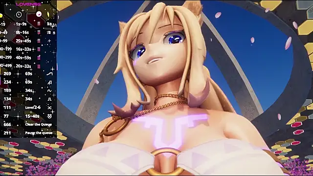 Snapshot of ElfieLove chatting on October 23, 2025, 5:33 pm ElfieLove online show from October 23, 2025, 5:33 pm