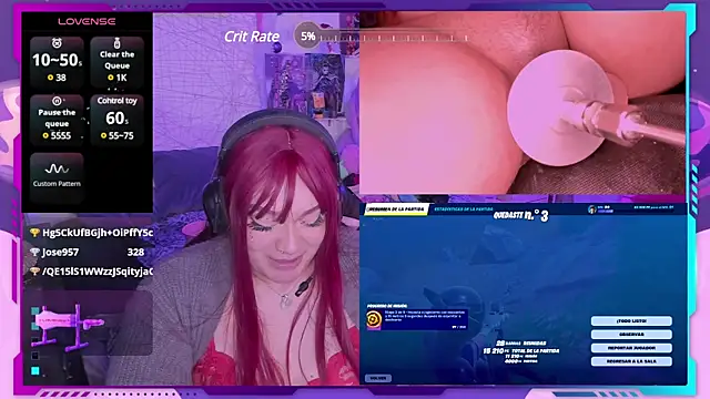 MegariaB online show from January 1, 2025, 6:37 am