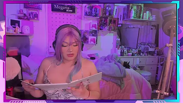 MegariaB online show from October 9, 2025, 3:59 am