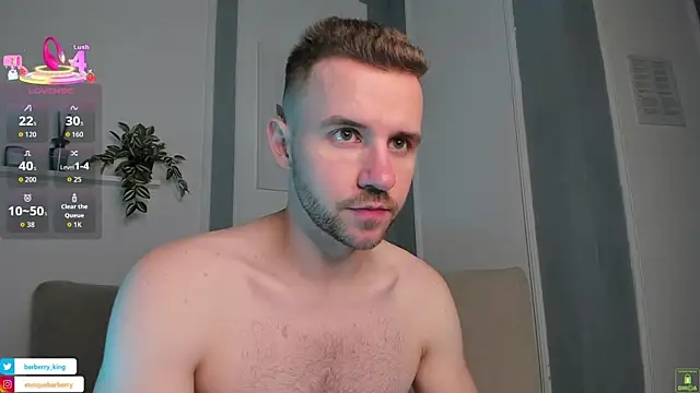 EnriqueBarberry online show from October 18, 2025, 5:21 am