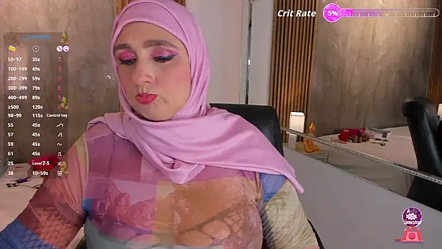 HijabiMilf online show from October 20, 2025, 12:16 pm