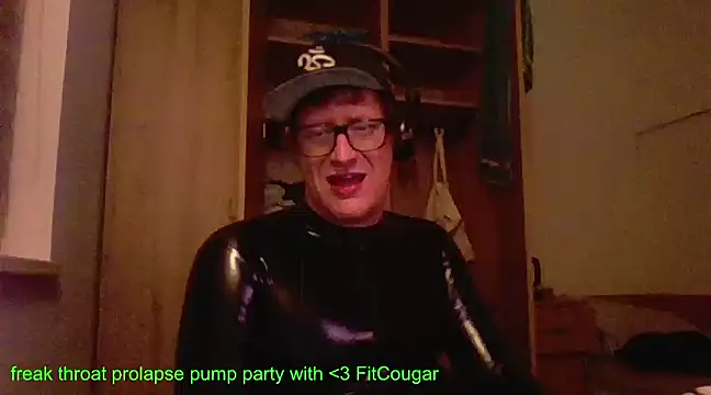 Bigthroaterboy online show from February 2, 2025, 9:02 pm