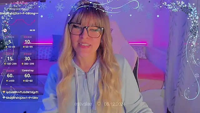 Snapshot of estivalae chatting on December 6, 2024, 7:12 pm estivalae online show from December 6, 2024, 7:12 pm