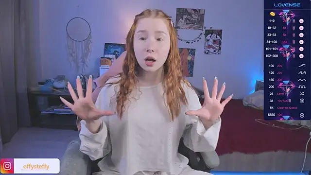 Snapshot of CallMeEffy1 chatting on February 13, 2026, 5:42 pm CallMeEffy1 online show from February 13, 2026, 5:42 pm