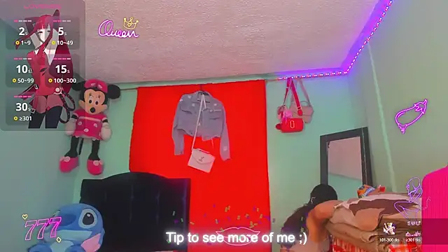 GingerDollx online show from April 23, 2026, 8:11 pm