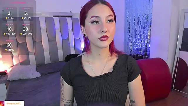 Snapshot of Megan_wolf1_ chatting on December 21, 2024, 8:07 am Megan wolf1 online show from December 21, 2024, 8:07 am