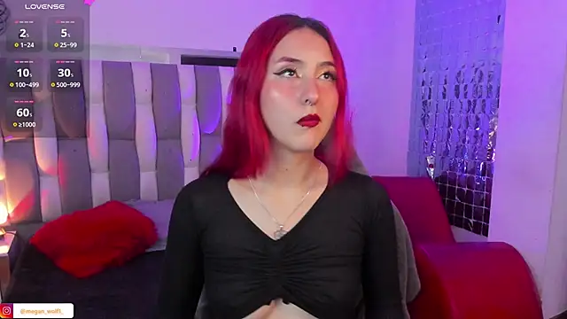 Snapshot of Megan_wolf1_ chatting on January 9, 2025, 4:41 am Megan wolf1 online show from January 9, 2025, 4:41 am