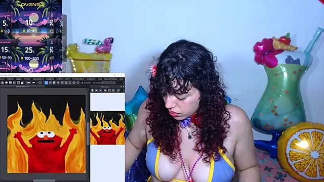 Snapshot of Eli666uwu chatting on January 20, 2025, 8:19 am Eli666uwu online show from January 20, 2025, 8:19 am