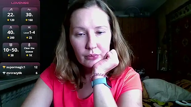 AnnaXLovers online show from December 6, 2024, 5:00 pm