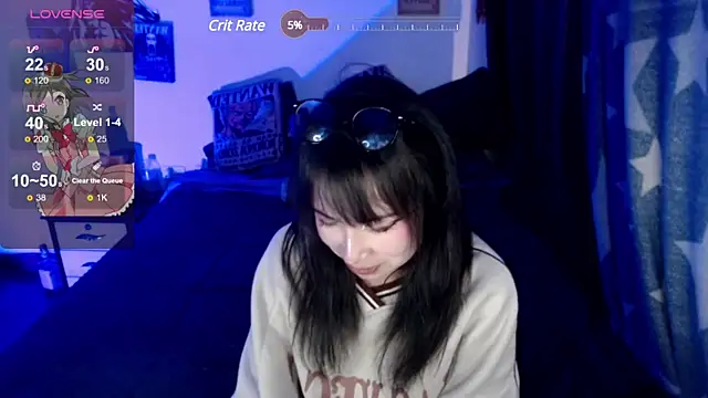 Snapshot of Inori_08 chatting on January 14, 2025, 4:36 am Inori 08 online show from January 14, 2025, 4:36 am