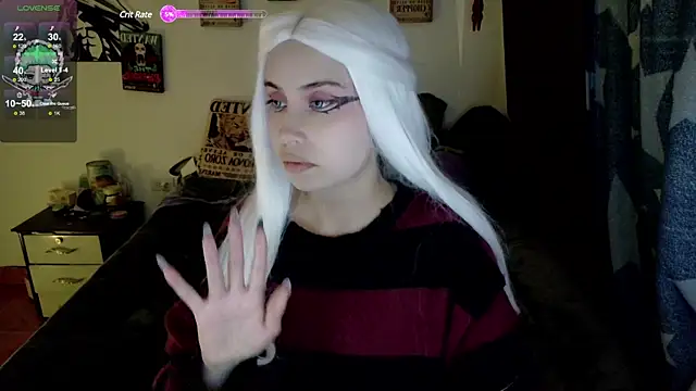 Snapshot of Inori_08 chatting on January 25, 2025, 6:45 am Inori 08 online show from January 25, 2025, 6:45 am