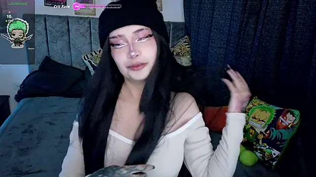 Snapshot of Inori_08 chatting on October 1, 2025, 12:27 am Inori 08 online show from October 1, 2025, 12:27 am