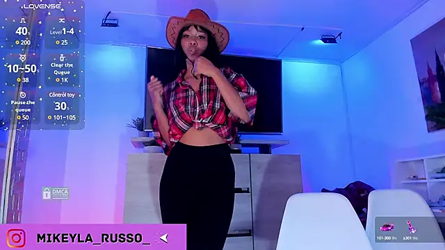 Mikeyla-Russo online show from January 23, 2025, 10:01 pm