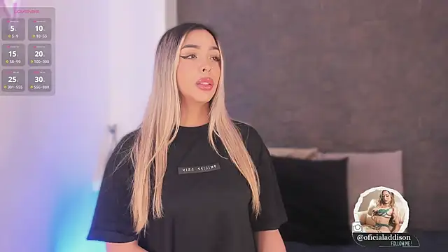 Addison baker online show from February 10, 2025, 7:17 pm