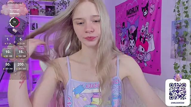 Milia Parker online show from February 9, 2025, 11:46 pm