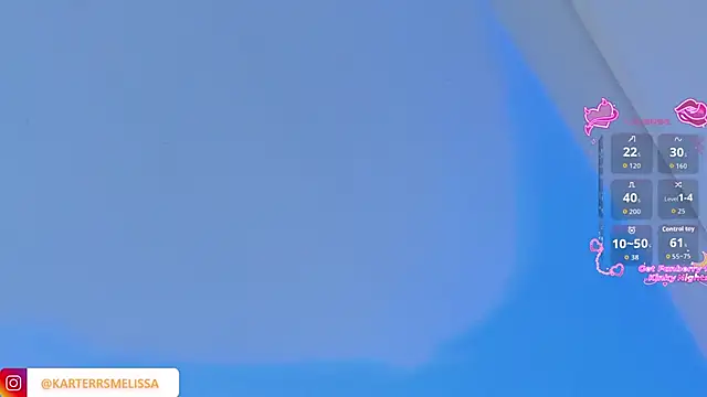 MelissaKarterrs online show from March 10, 2026, 12:21 pm