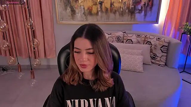 ViolettHansson online show from March 7, 2025, 10:21 pm