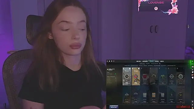 Snapshot of _MayShy_ chatting on November 5, 2025, 8:36 am MayShy online show from November 5, 2025, 8:36 am