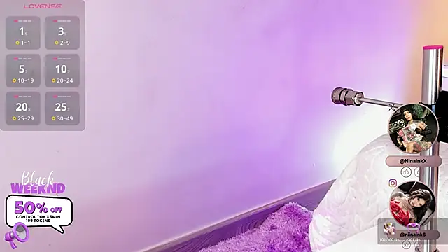 NinaInk online show from November 29, 2025, 4:10 pm