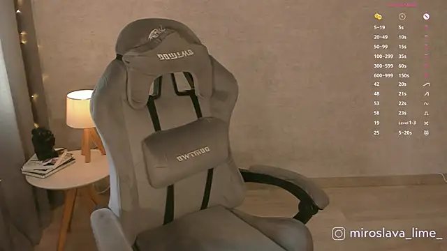 MiroslavaLime online show from October 9, 2025, 6:00 am