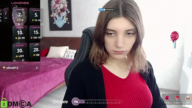 CherryBloom777 online show from January 11, 2025, 10:51 am