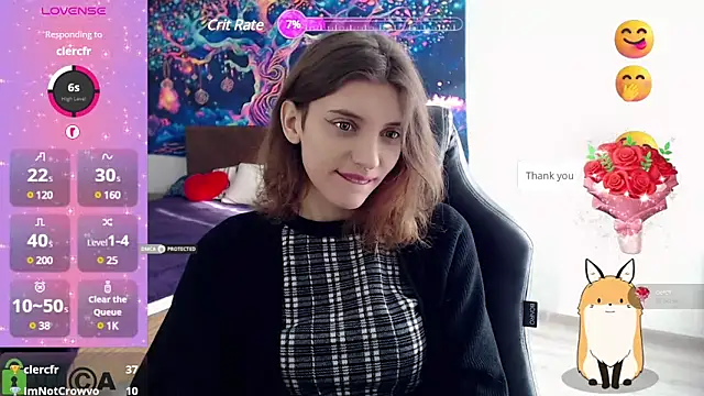 CherryBloom777 online show from February 23, 2025, 7:33 am