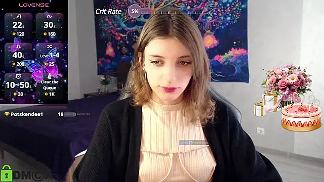 CherryBloom777 online show from March 3, 2025, 11:22 am