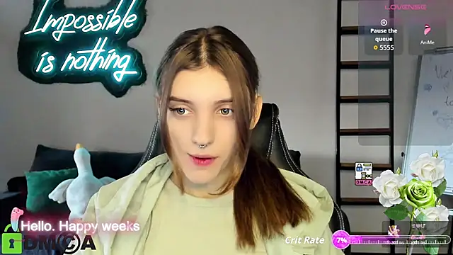 CherryBloom777 online show from October 15, 2025, 6:57 am