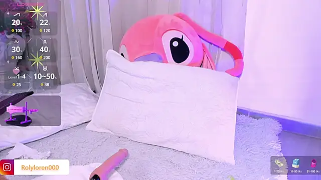 Snapshot of RolyLoren chatting on February 8, 2025, 3:30 am RolyLoren online show from February 8, 2025, 3:30 am