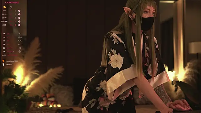 LinaKinky online show from January 23, 2025, 10:22 am