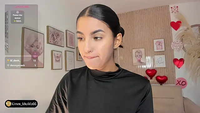 Snapshot of Kimm_khalifa chatting on February 18, 2025, 7:30 pm Kimm khalifa online show from February 18, 2025, 7:30 pm